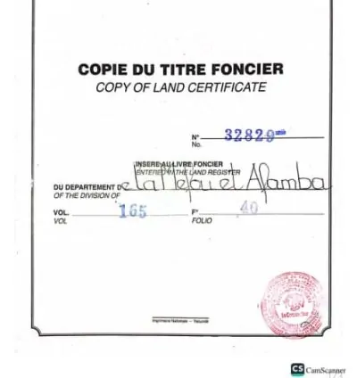 Titled Land at Ebang, Soa - Yaounde for Sale, Attractive & Accessible 4