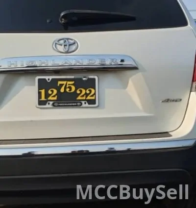 Toyota Highlander, 2012 Edition for Sale, Excellent Condition, Foreign Used 5