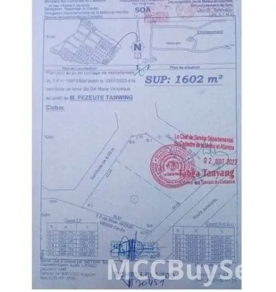 Plots Available in Mebougou, Soa - Yaounde for Sale, Attractive & Accessible.