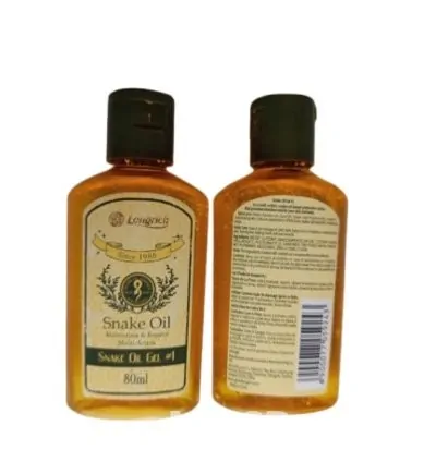Longrich Pain Relief Snake Oil Gel.