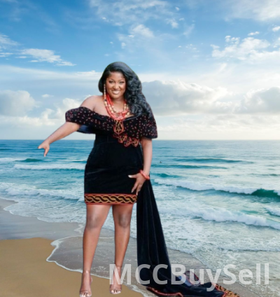 Traditional Female Attire Best Cameroon Grassfield Embroidered Ceremonial Design 3