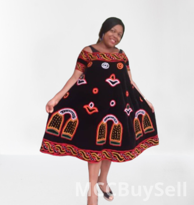 Traditional Female Attire Best Cameroon Grassfield Embroidered Ceremonial Design