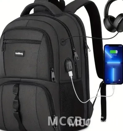 Adurable, and stylish black bag for every journey.