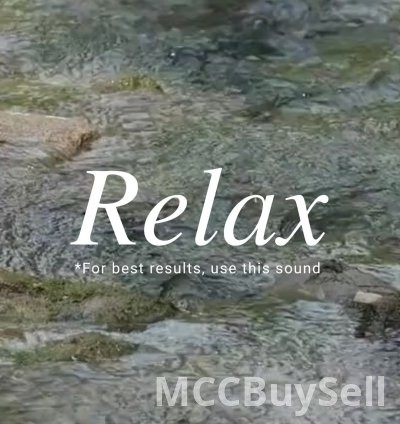 Relaxing Stream Sound Meditation Instagram Story Video