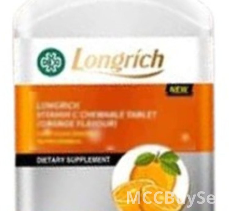 Longrich Vitamin C Chewable Tablets for Immune Support.