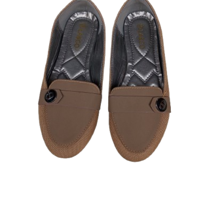 Pure leather ladies elegant shoes