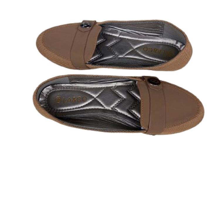 Pure leather ladies elegant shoes