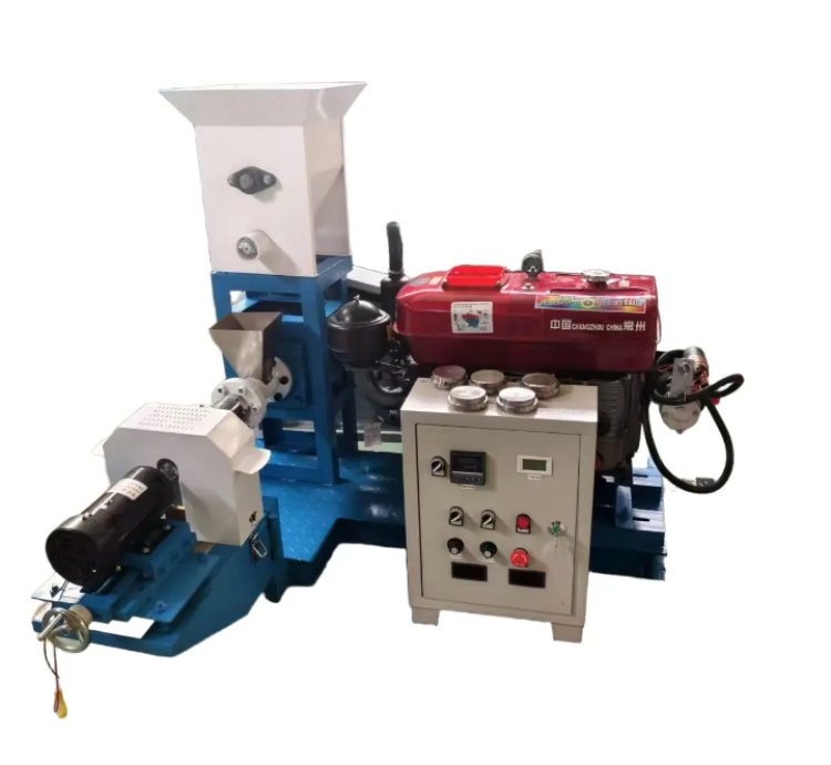 Floating Fish Feed Processing Machine for Sale, 40-300kg/h Production Capacity