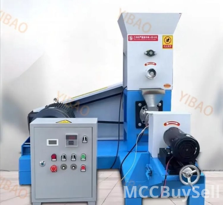 Floating Fish Feed Processing Machine for Sale, 40-300kg/h Production Capacity