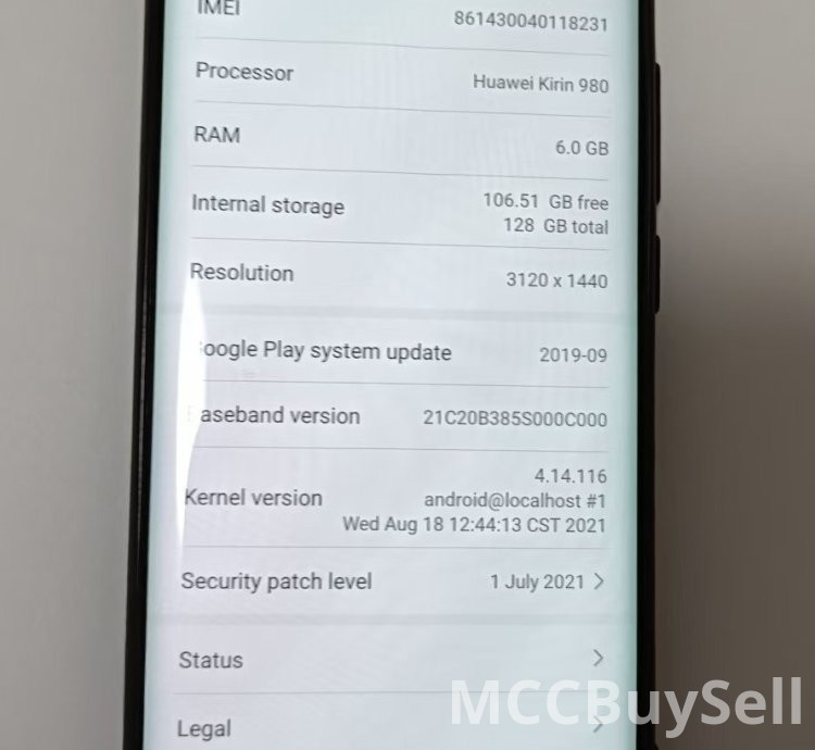 Huawei Mate 20 Pro  6GB +128GB