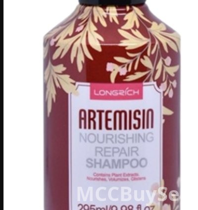 Longrich Artemisia Shampoo for Healthy Hair Growth Naturally.