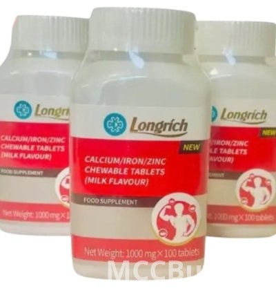 Longrich Chewable Calcium for Strong Bones and Teeth. 5