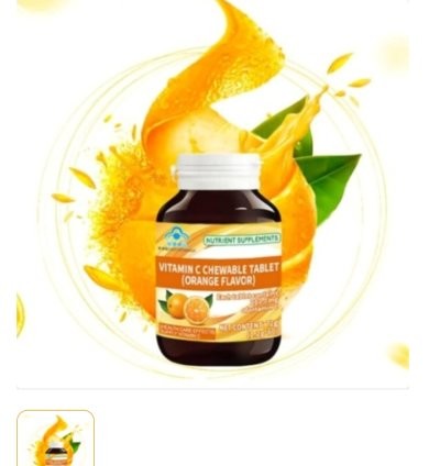 Longrich Vitamin C Chewable Tablets for Immune Support.