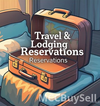 Logo, Travel & Lodging Reservations Express Services 3
