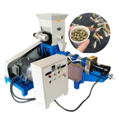 Floating Fish Feed Processing Machine for Sale, 40-300kg/h Production Capacity