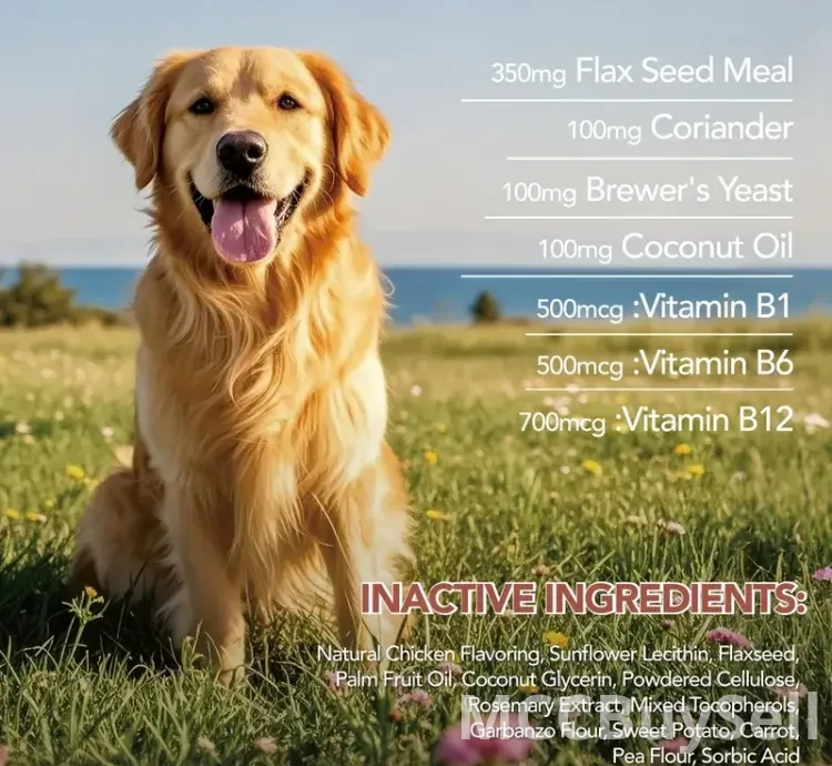 Pet Supplies And Tic Health For All Dogs: Natural Flax Seed Meal