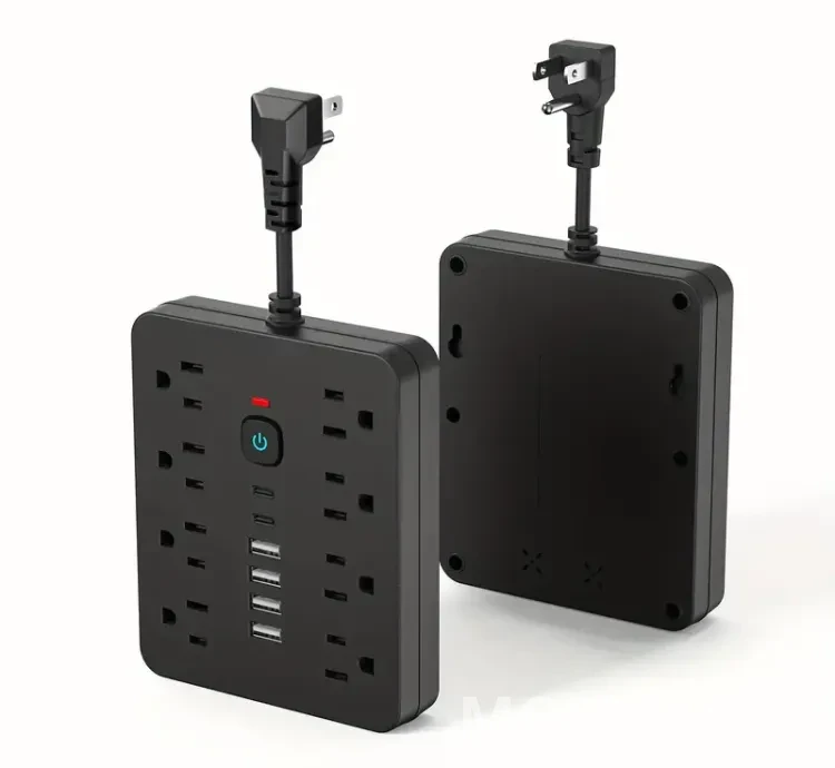 14-in-1 Power Extension Switch Multi-Purpose AC outlets