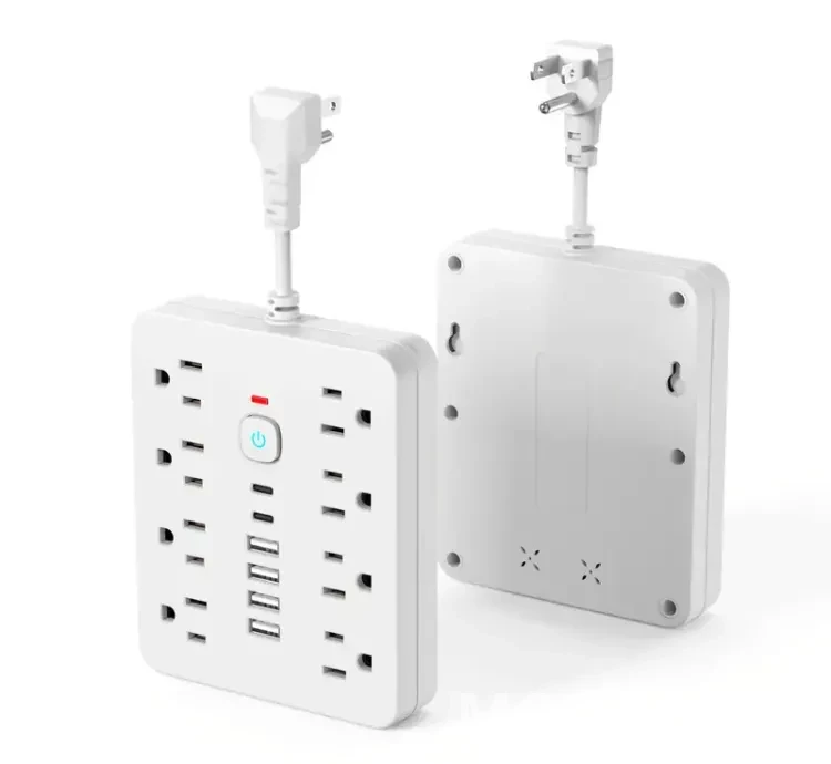 14-in-1 Power Extension Switch Multi-Purpose AC outlets
