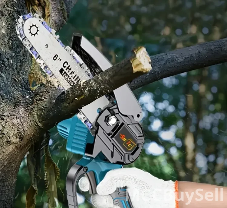 Cordless Chain Saw Portable, and Rechargeable Battery