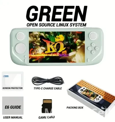 E6 Portable Gaming Console Video Games