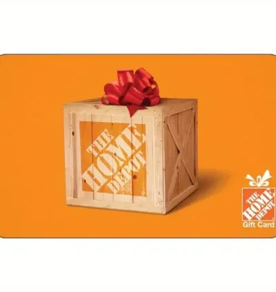 Home Depot eGift card, hens party, money envelopes