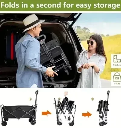 Folding Cart Heavy Duty All Terrain