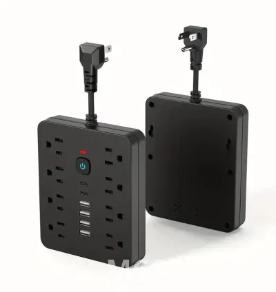 14-in-1 Power Extension Switch Multi-Purpose AC outlets 7