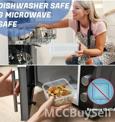 48 Pieces Food Storage Containers, Fresh-Keeping Boxes 10