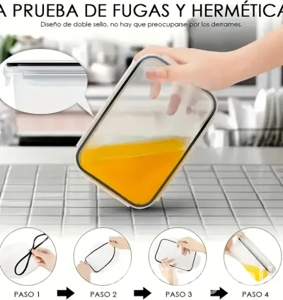 48 Pieces Food Storage Containers, Fresh-Keeping Boxes 4