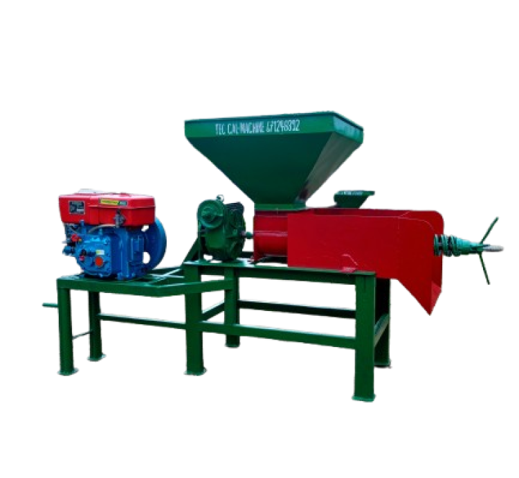 Palm fruit oil extraction machine