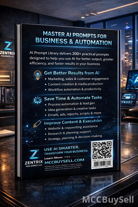 The Enterprise Master AI Blueprint: 200 ChatGPT, Claude, & Veo 3 Prompts to Scale Your Revenue