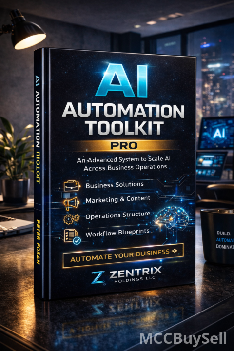 AI Automation Toolkit (Pro) — Complete AI Workflow System for Business & Automation