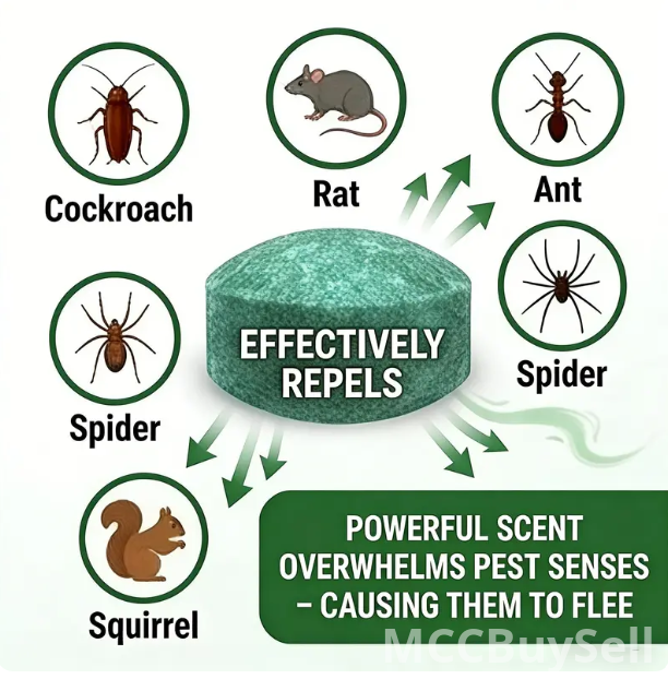 Repels More Pests – Original Ultrasonic Pest Repeller
